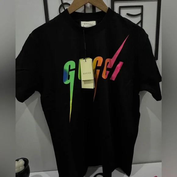 Gucci Shirts Gucci Black Mens Tshirt Poshmark